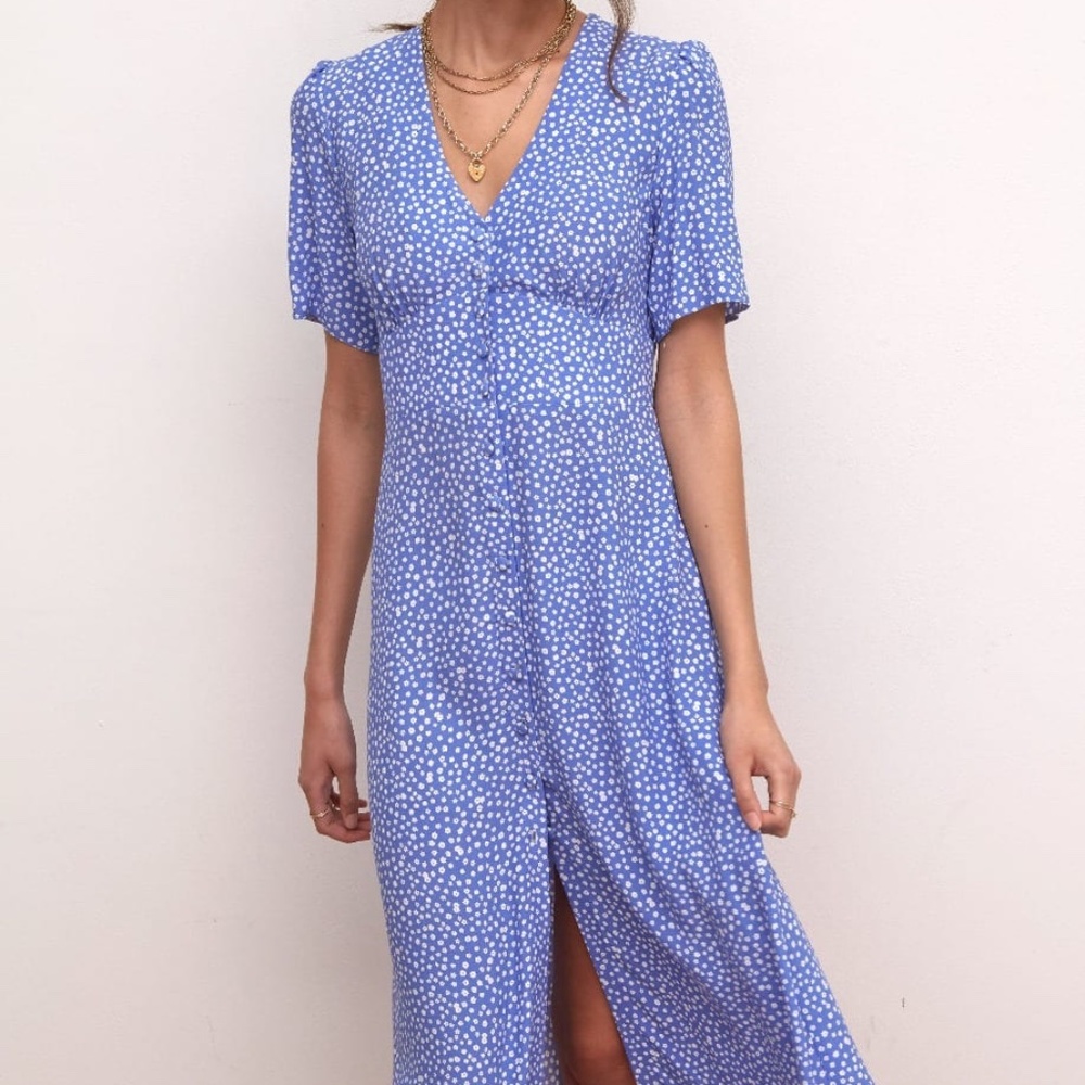 Nobody's Child Alexa Midi Tea Dress NWOT
